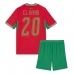 Maillot de foot Maroc Ayoub El Kaabi #20 Domicile vêtements enfant Monde 2026 Manches Courtes (+ pantalon court)